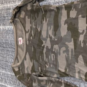 Camo thermal - great for fall! Trendy!